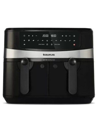 Freidora AirFry Taurus Digital Duo 45L x 2 cesta