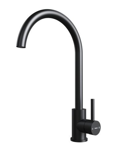 Grifo Monomando Teka UNI9310 NEGRO Ca?o Alto