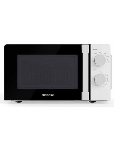 Microondas Hisense H20MOWS1H 20L 700w Blanco