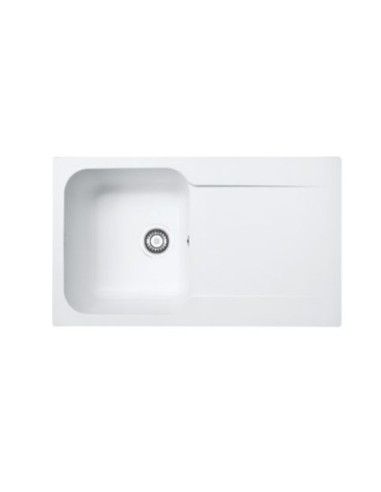 Fregadero Mepamsa KITE 86.50 BLANCO REV.SINTETICO