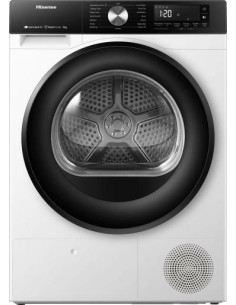 Secadora Hisense DH3S902BW3 9kg C Bomba calor