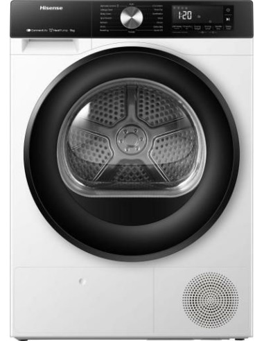 Secadora Hisense DH3S902BW3 9kg C Bomba calor