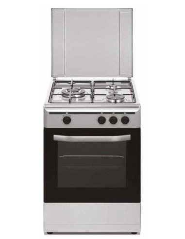 Cocina Vitrokitchen CB5530IN inox 3 fuegos Nat