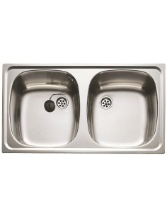 Fregadero Teka E502C 2 senos mueble 80cm