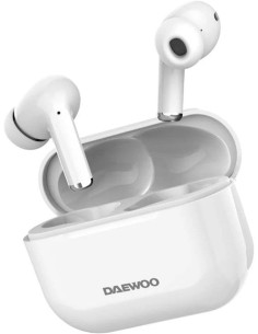 Auriculares bluetooth Daewoo dw2001 botonblancos
