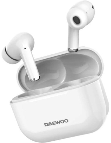 Auriculares bluetooth Daewoo dw2001 botonblancos