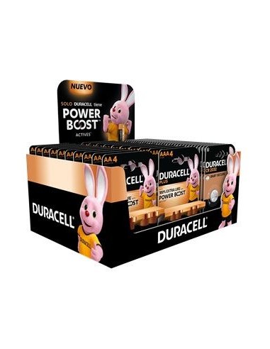 EXPOSITOR DURACELL 60 BLISTER (20AA 20AAA20DL20