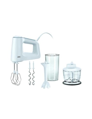 Batidora Amasadora Braun HM3135WH 500W 5VELOC.
