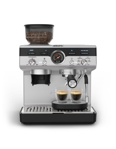 Cafetera Espresso Krups XP801T10 15bares molinil