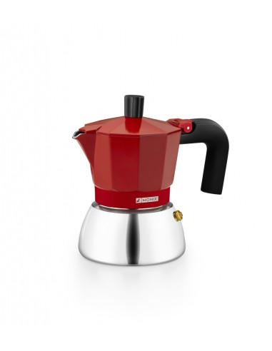Cafetera Monix M863103 3T Induction Inox RED