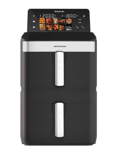 Freidora airfry Taurus 973002000 2600w duo slim