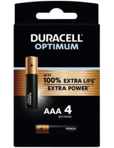 Pilas DURACELL AAALR03K4OPTIMUM Duracell Optimum -