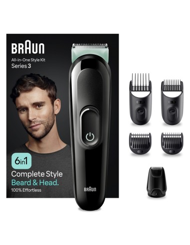 Afeitadora Braun MGK3411, Body groom multi