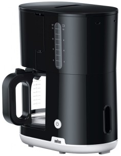 Cafetera goteo Braun KF1100BK, 15 tazas, Negro