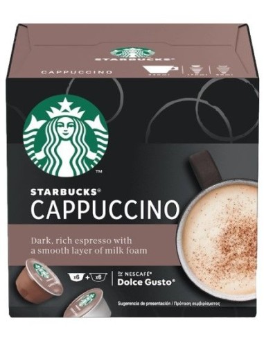 Capsula Starbucks DG Cappuccino Intenso, 1 caja 12