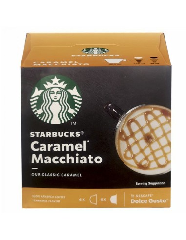 Capsula Starbucks DG Caramel Macchiato Medio, 1 ca