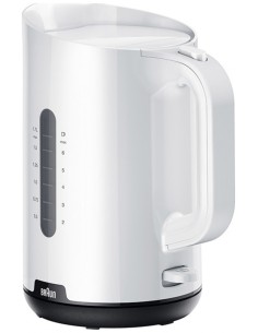 Hervidor Braun WK1100WH, 1.7L, 360º, blanco