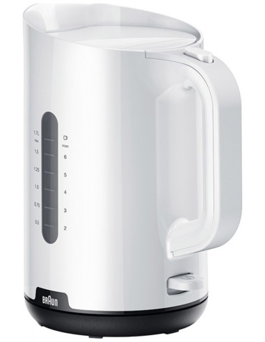 Hervidor Braun WK1100WH, 1.7L, 360º, blanco