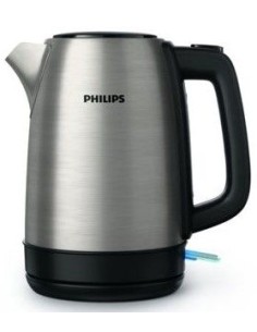 Hervidor Philips HD935090, 1.7L, 2200W, cuerpo Met