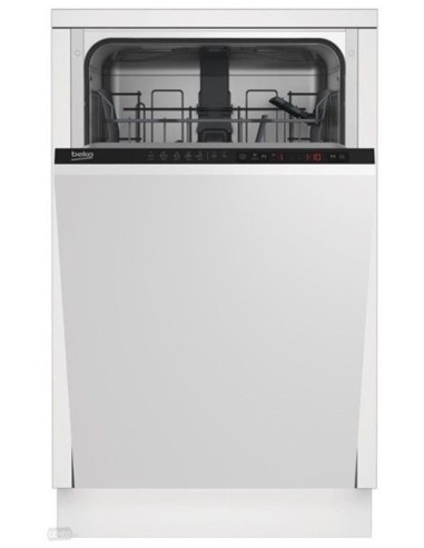 Lavavajillas Beko DIS35023, 10 cub, E, 45cm, integ