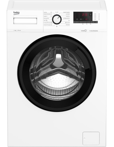 Lavadora Beko WRA8615XW 8kg 1200rpm A Vapor