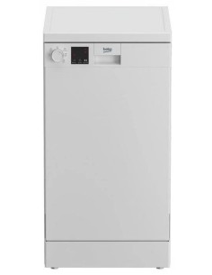 Lavavajillas Beko DVS05024W, 10 cub, E, 45cm, Bla