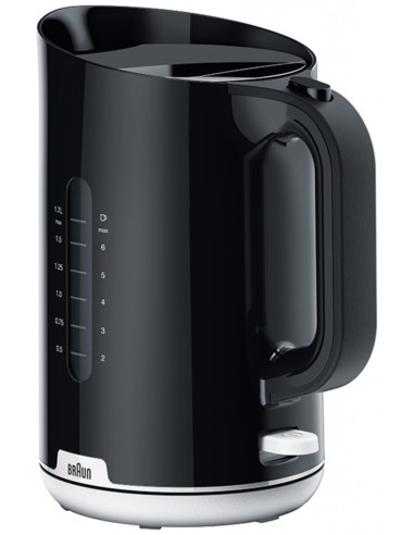 Hervidor Braun WK1100BK, 1.7L, 360º, negro