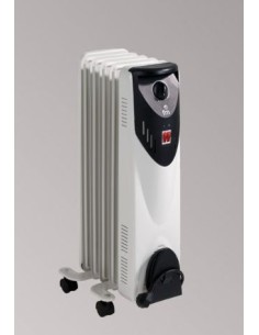 Radiador Aceite FM BR10, 1000w, 5 Elementos, Al