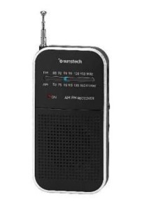 RADIO SUNSTECH RPS44SL DE BOLSILLO SINTONIZADOR AN