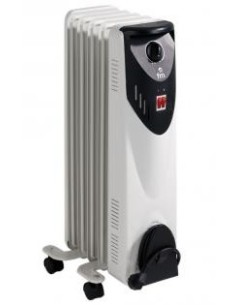 Radiador Aceite FM RW10, 1000w, 5 Elementos, Humid