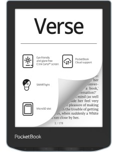 Verse lectore de e-book 8 GB Wifi Negro, Azul