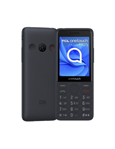 Onetouch 4022s 7,11 cm (2.8) 75 g Gris Teléfono para personas mayores