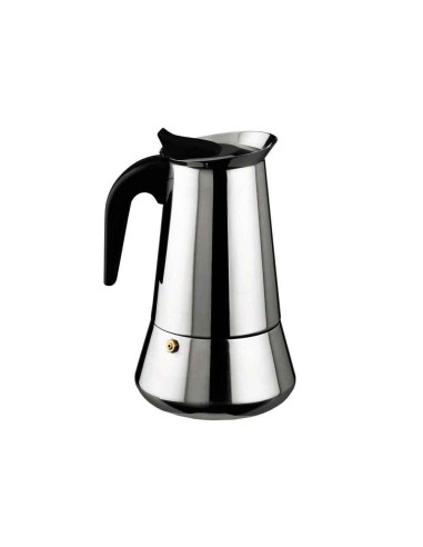 Cafetera italiana BOJ, 6 tazas, acero inox Alondra