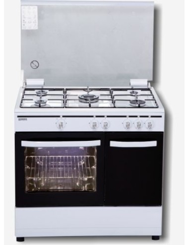 Cocina Rommer CH905BFGPB, blanco but, 5fuegos