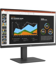 MONITOR 24BR650B-C.AEU 60,5 cm (23.8) 1920 x 1080 Pixeles Full HD LED Gris