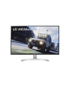 32UN500P-W pantalla para PC 80 cm (31.5) 3840 x 2160 Pixeles 4K Ultra HD Plata, Blanco