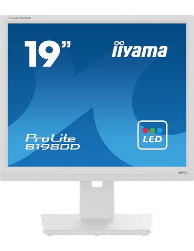 ProLite B1980D-W5 pantalla para PC 48,3 cm (19) 1280 x 1024 Pixeles SXGA LCD Blanco