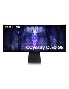 Odyssey Neo G8 S34BG850SU pantalla para PC 86,4 cm (34) 3440 x 1440 Pixeles UltraWide Quad HD OLED Plata