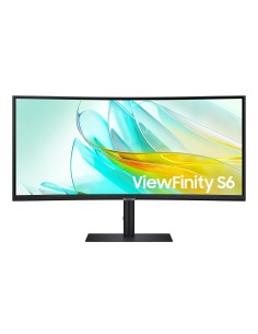 ViewFinity LS34C652UAUXEN pantalla para PC 86,4 cm (34) 3440 x 1440 Pixeles 4K Ultra HD LED Negro