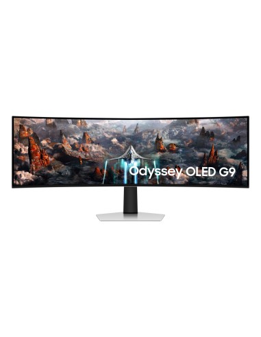 Odyssey S49CG934SU pantalla para PC 124,5 cm (49) 5120 x 1440 Pixeles DQHD OLED Plata