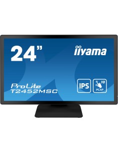 ProLite T2452MSC-B1 pantalla para PC 60,5 cm (23.8) 1920 x 1080 Pixeles Full HD LCD Pantalla táctil Multi-usuario Negro