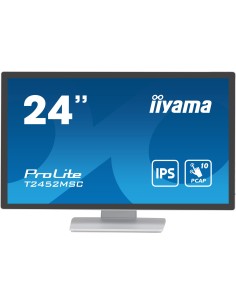 ProLite pantalla para PC 60,5 cm (23.8) 1920 x 1080 Pixeles Full HD LCD Pantalla táctil Multi-usuario Blanco