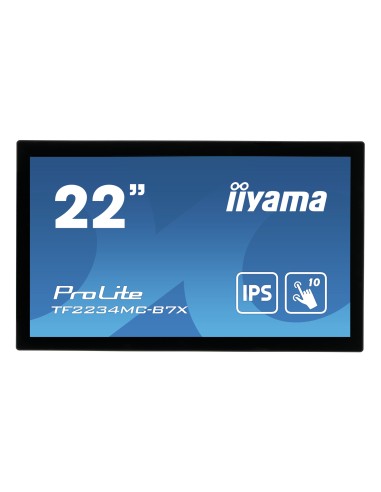 ProLite TF2234MC-B7X pantalla para PC 54,6 cm (21.5) 1920 x 1080 Pixeles Full HD LED Pantalla táctil Multi-usuario Negro