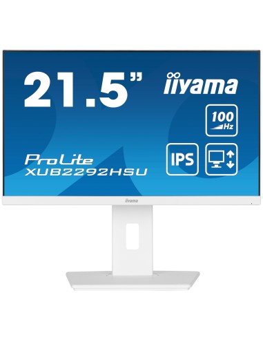 ProLite XUB2292HSU-W6 pantalla para PC 54,6 cm (21.5) 1920 x 1080 Pixeles Full HD LED Blanco