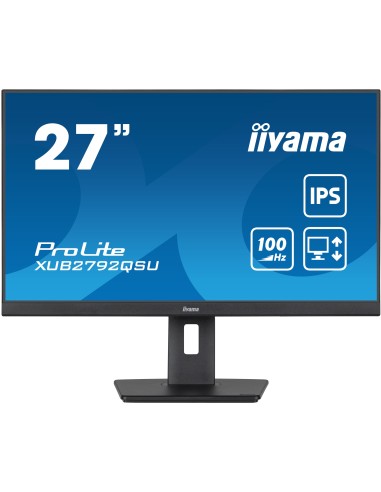 ProLite pantalla para PC 68,6 cm (27) 2560 x 1440 Pixeles Full HD LED Negro