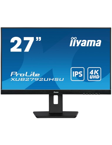 ProLite XUB2792UHSU-B5 pantalla para PC 68,6 cm (27) 3840 x 2160 Pixeles 4K Ultra HD LED Negro