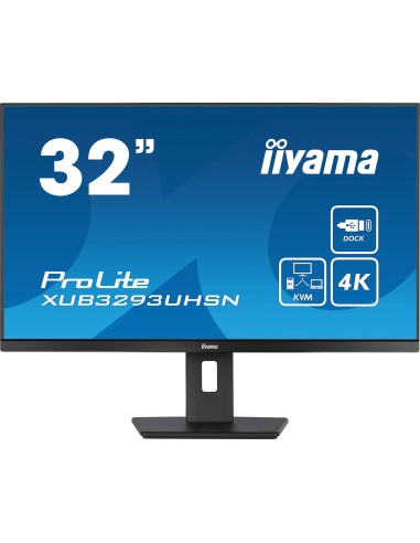 ProLite XUB3293UHSN-B5 pantalla para PC 80 cm (31.5) 3840 x 2160 Pixeles 4K Ultra HD LCD Negro