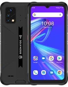 Bison X10G 16,6 cm (6.53) Ranura híbrida Dual SIM Android 11 4G USB Tipo C 4 GB 64 GB 6150 mAh Negro