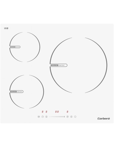 Induccion Corbero CCIG10033W 3 Zonas Potencia 74