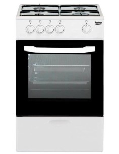 Cocina Beko CSG42009DW, 4 fuegos, 85x50